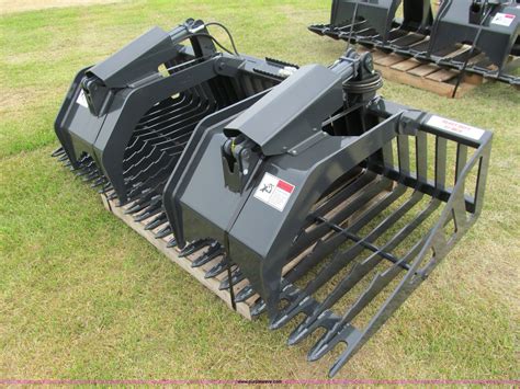 stout skid steer grapple bucket|grapple attachment for skid steer.